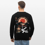 Tiamat , Wandern, 1st | Roller, Unisex Bio-Sweatshirt - Schwarz