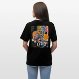 Aresia, Zebra, 1st | Essential, Relaxed Fit Unisex Bio T-Shirt - Schwarz