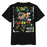 Shahzada, Kassetten, 1st | Kinder Bio T-Shirt - Schwarz