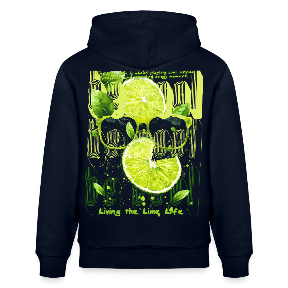 Kali, Limette, 1st | Cruiser, Unisex Bio-Hoodie - Navy