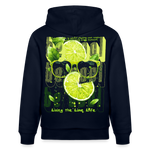 Kali, Limette, 1st | Cruiser, Unisex Bio-Hoodie - Navy