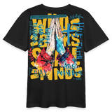 Perseus, Beten, 1st | Teenager Bio T-Shirt - Schwarz