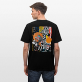 Aresia, Zebra, 1st | Essential, Relaxed Fit Unisex Bio T-Shirt - Schwarz