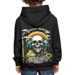 Panian, Berge, 1st | Kinder Hoodie - Schwarz