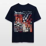 Heraa, Schach, 1st | Essential, Relaxed Fit Unisex Bio T-Shirt - Navy