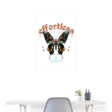 Galaxion, Schmetterling, 1st | Poster 60x90 cm - Weiß