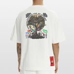 Thalvion, Baum, 1st | Heve, Heavyweight Oversized Bio T-Shirt, Unisex - OFF WHITE