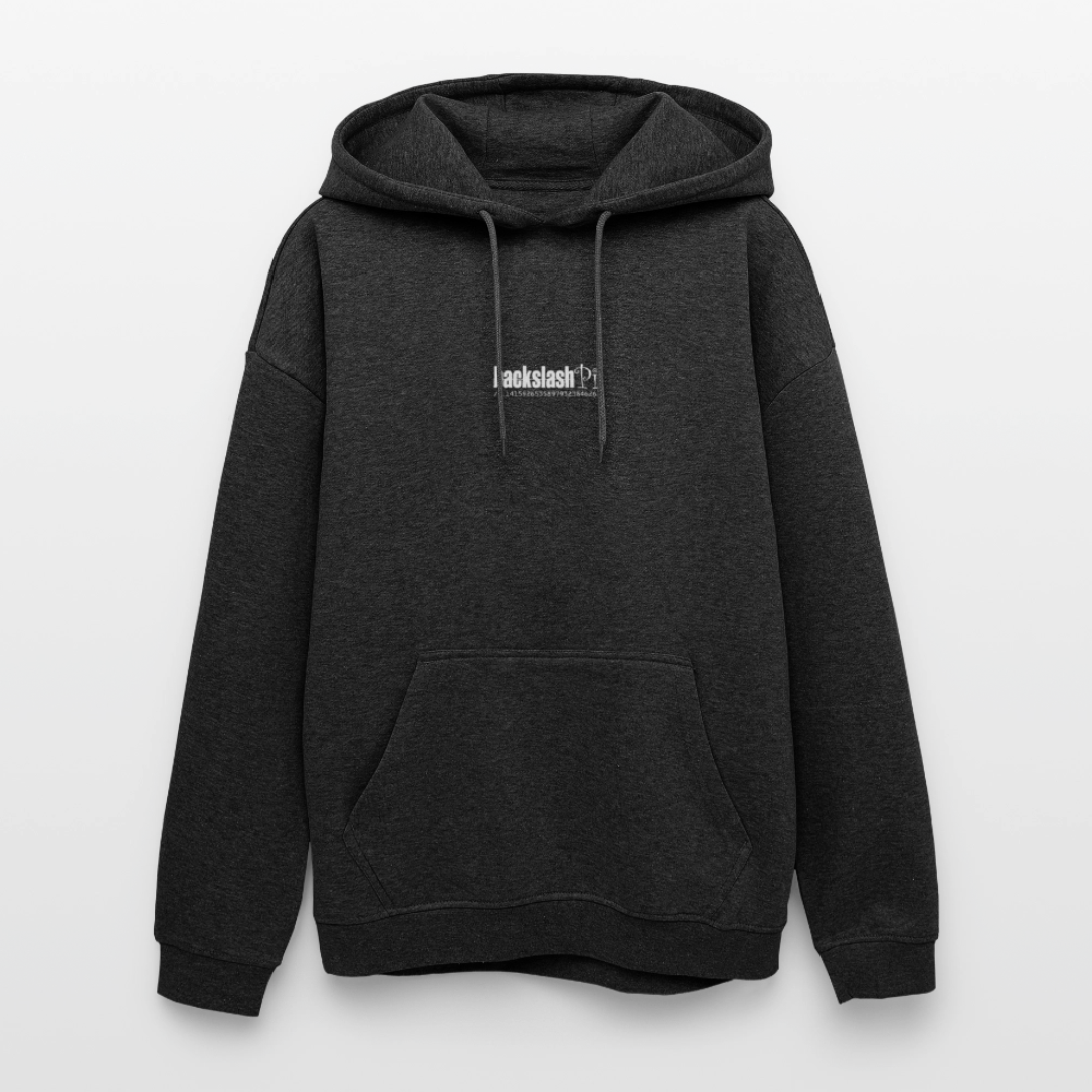Solvarion, Stopp, 1st | Freshhood, Oversized Unisex Hoodie - Anthrazit