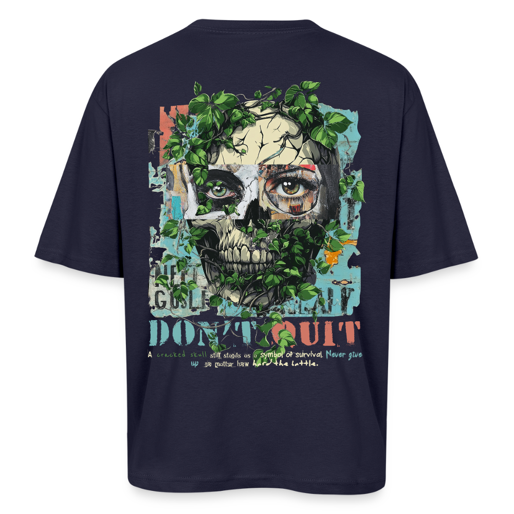 Persephi, Totenkopf, 1st | Breezy, Oversized Unisex T-Shirt - Navy