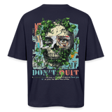 Persephi, Totenkopf, 1st | Breezy, Oversized Unisex T-Shirt - Navy