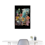 Tangaroa , Skelet, 1st | Poster 60x90 cm - Weiß