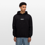 Solvarion, Stopp, 1st | Freshhood, Oversized Unisex Hoodie - Schwarz