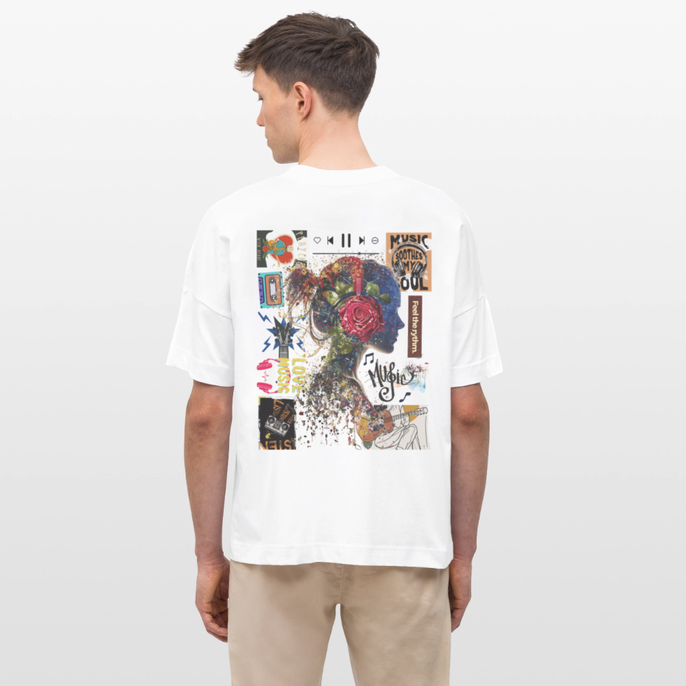 Altairon, Mädchen, 1st | Blaster, Oversize Bio T-Shirt, Unisex - Weiß