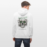 Gliesaron, Totenkopf, 1st | Cruiser, Unisex Bio-Hoodie - Weiß