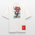 Titanis, Totenkopf, 1st | Heve, Heavyweight Oversized Bio T-Shirt, Unisex - OFF WHITE