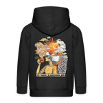 Artema, Kaffee, 1st | Kinder Zip Hoodie - Schwarz