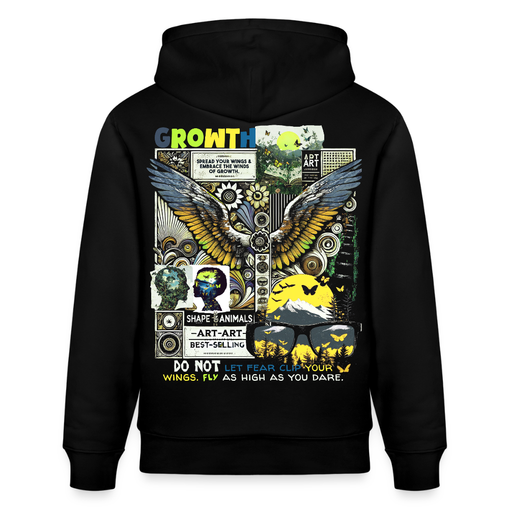 Lugh , Engel, 1st | Cruiser, Unisex Bio-Hoodie - Schwarz