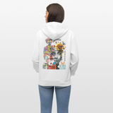 Verdantis, Blaue Augen, 1st | Cruiser, Unisex Bio-Hoodie - Weiß