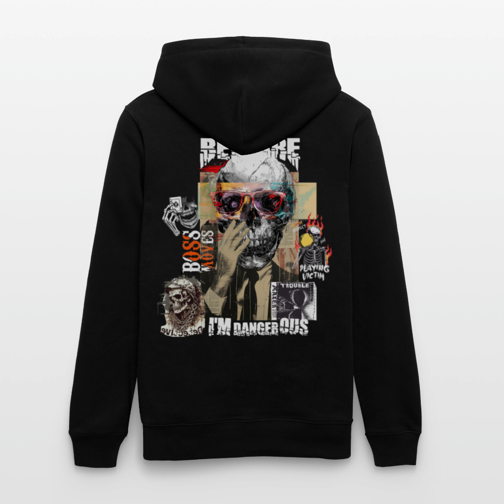 Saxnot, Totenkopf, 1st | Cruiser, Unisex Bio-Hoodie - Schwarz