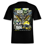 Lugh , Engel, 1st | Essential, Relaxed Fit Unisex Bio T-Shirt - Schwarz