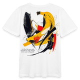 Vegaon, Banane, 1st | Teenager Bio T-Shirt - Weiß