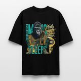 Herakles, Gorilla, 1st | Blaster, Oversize Bio T-Shirt, Unisex - Schwarz