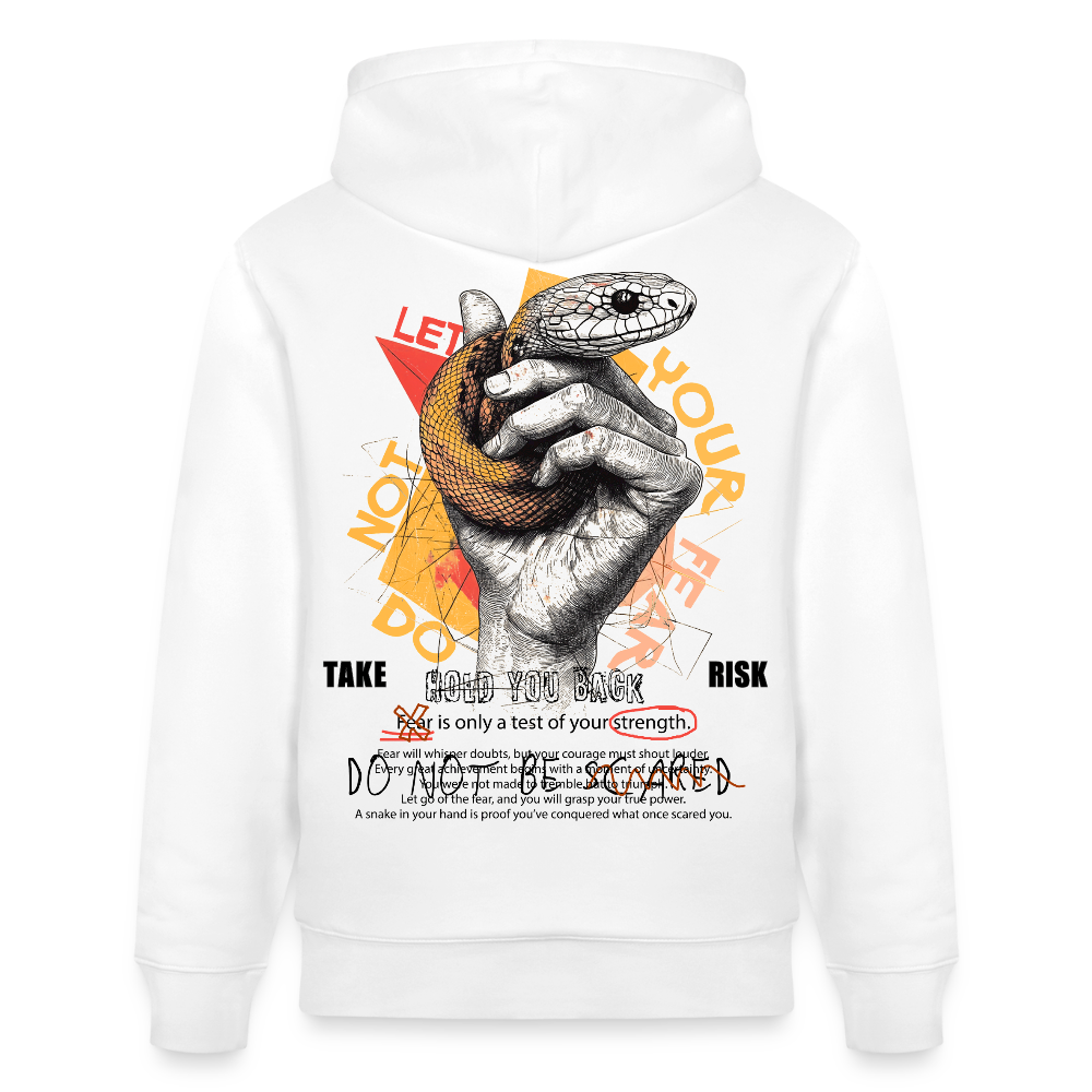Eldamar, Schlange, 1st | Cruiser, Unisex Bio-Hoodie - Weiß