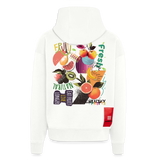 Xerathis, Obst, 1st | Heavyweight Oversized Bio Zip Hoodie, Unisex - OFF WHITE