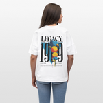 Aegirion, Planeten, 1st | Blaster, Oversize Bio T-Shirt, Unisex - Weiß