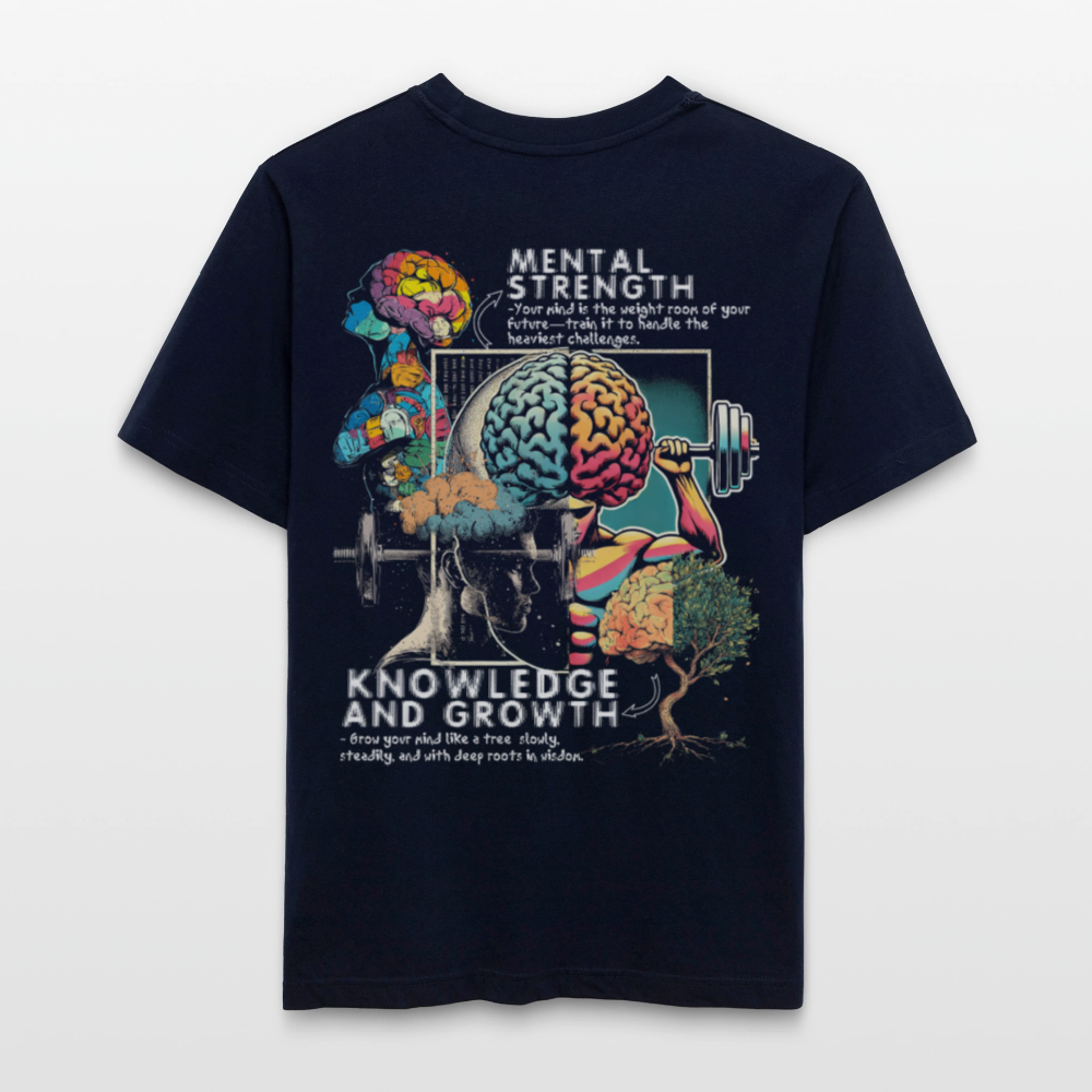 Selenian, Fitness, 1st | Essential, Relaxed Fit Unisex Bio T-Shirt - Navy