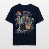 Selenian, Fitness, 1st | Essential, Relaxed Fit Unisex Bio T-Shirt - Navy