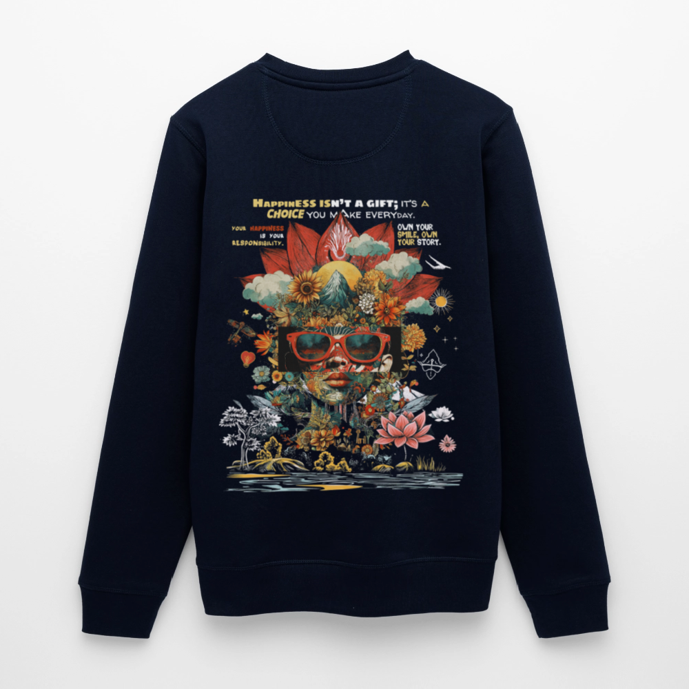 Ix Chel , Natur, 1st | Roller, Unisex Bio-Sweatshirt - Navy