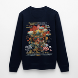 Ix Chel , Natur, 1st | Roller, Unisex Bio-Sweatshirt - Navy