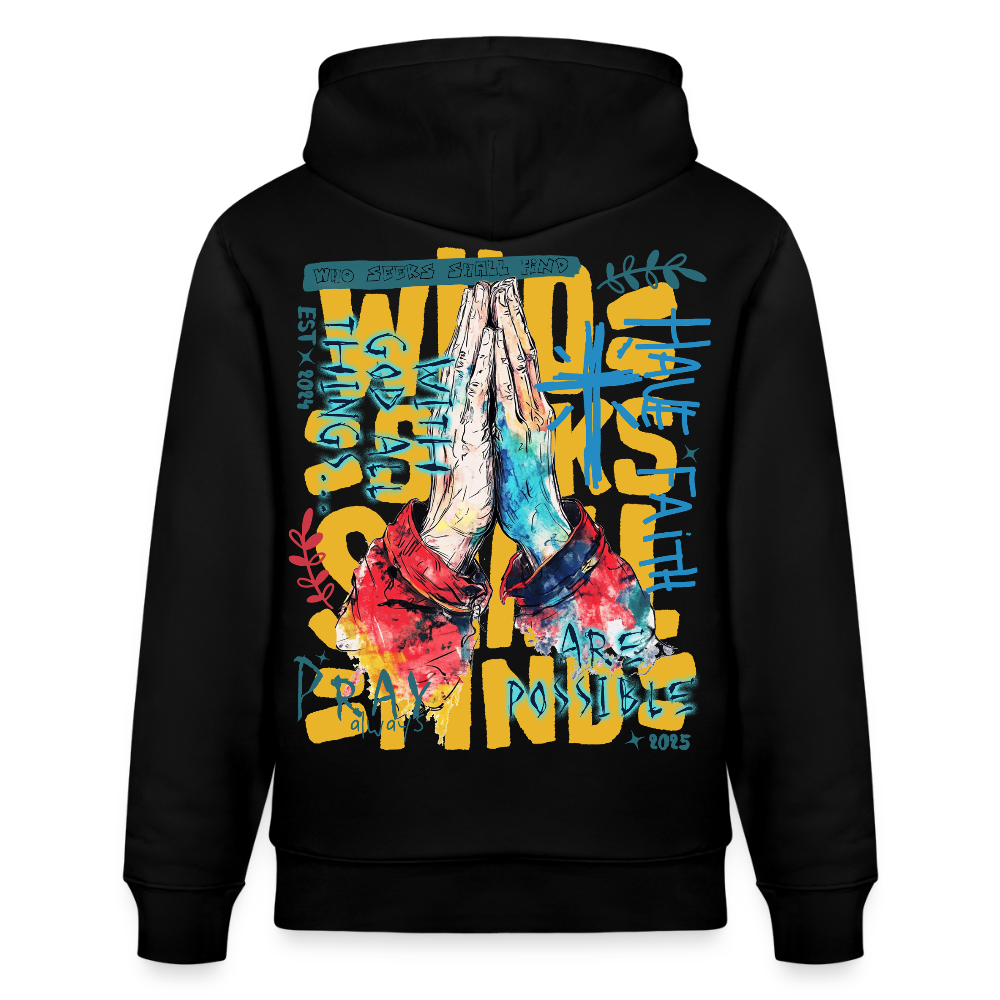Perseus, Beten, 1st | Cruiser, Unisex Bio-Hoodie - Schwarz