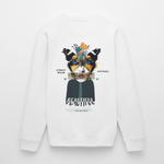 Siriothis, Schmetterling, 1st | Roller, Unisex Bio-Sweatshirt - Weiß