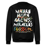Quetzalcoatl, Vogel, 1st | Roller, Unisex Bio-Sweatshirt - Schwarz