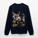 Orphean, Reh, 1st | Roller, Unisex Bio-Sweatshirt - Navy