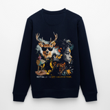 Orphean, Reh, 1st | Roller, Unisex Bio-Sweatshirt - Navy