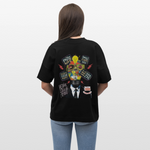 Dandan, Glühbirne, 1st | Blaster, Oversize Bio T-Shirt, Unisex - Schwarz