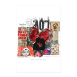 Galevar, Liebe, 1st | Poster 60x90 cm - Weiß