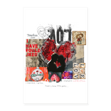 Galevar, Liebe, 1st | Poster 60x90 cm - Weiß