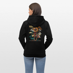 Ruqayya, Sonne, 1st | Cruiser, Unisex Bio-Hoodie - Schwarz