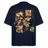 Atalantan, Essen, 1st | Blaster, Oversize Bio T-Shirt, Unisex - Navy