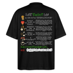 Astraeian, Symbole, 1st | Blaster, Oversize Bio T-Shirt, Unisex - Schwarz