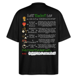 Astraeian, Symbole, 1st | Blaster, Oversize Bio T-Shirt, Unisex - Schwarz