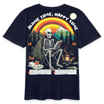 Tethyan, Skelet, 1st | Teenager Bio T-Shirt - Navy
