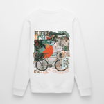 Eldrathis, Fahrrad, 1st | Roller, Unisex Bio-Sweatshirt - Weiß