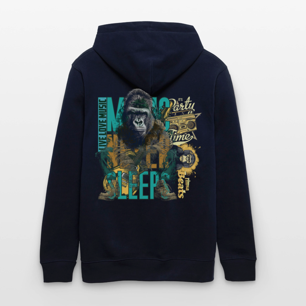 Herakles, Gorilla, 1st | Cruiser, Unisex Bio-Hoodie - Navy