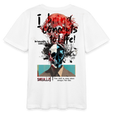 Titanis, Totenkopf, 1st | Teenager Bio T-Shirt - Weiß