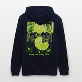 Kali, Limette, 1st | Cruiser, Unisex Bio-Hoodie - Navy